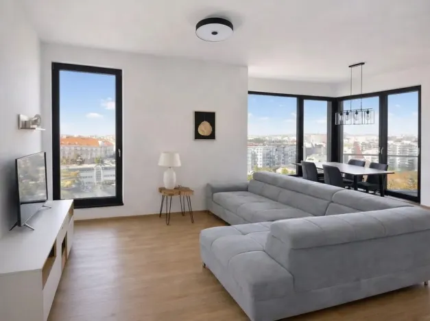 Pronájem bytu 2+kk, Praha - Holešovice, Sanderova, 63 m2