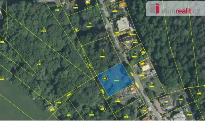 Prodej pozemku pro bydlení, Luhačovice, Lužné, 1153 m2