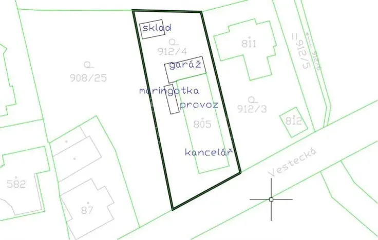 Pronájem kanceláře, Vestec, Vestecká, 252 m2