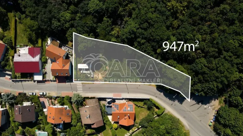 Prodej pozemku pro bydlení, Praha - Radotín, Strážovská, 947 m2