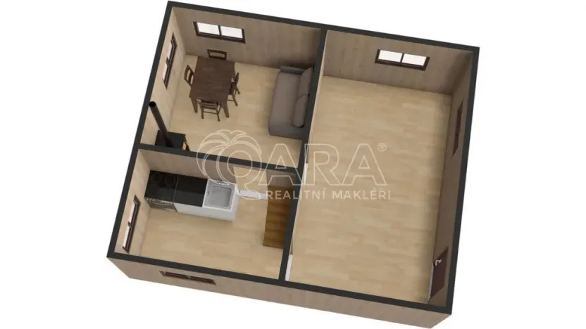 Prodej chaty, Krňany - Třebsín, 44 m2