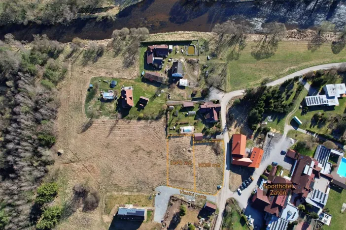 Prodej pozemku pro bydlení, Větřní, 1039 m2