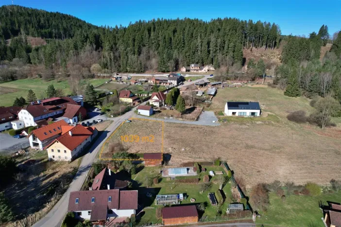 Prodej pozemku pro bydlení, Větřní, 1039 m2