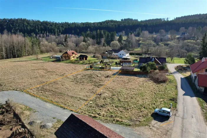 Prodej pozemku pro bydlení, Větřní, 1040 m2