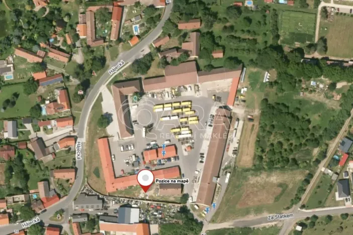 Pronájem komerčního pozemku, Červený Újezd, Hájecká, 750 m2