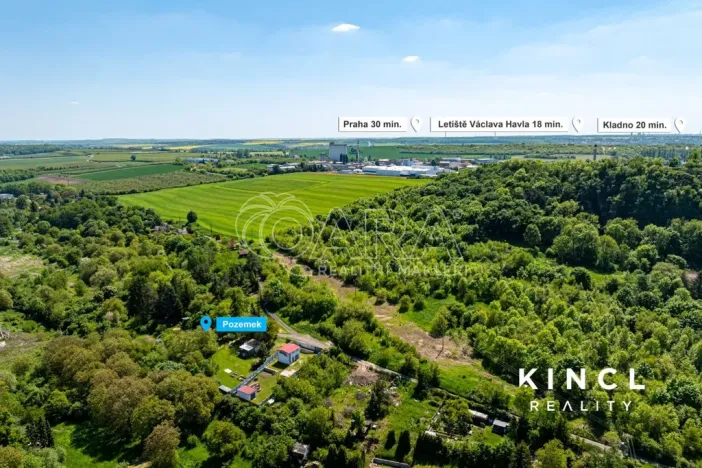 Prodej zahrady, Slaný, 1224 m2