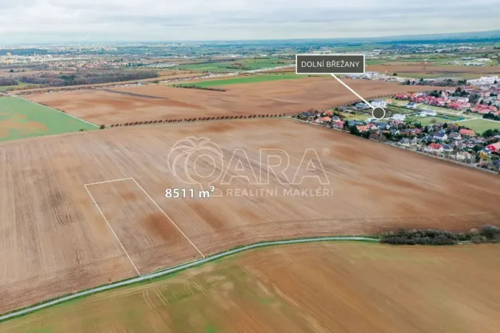 Prodej pole, Dolní Břežany, 8511 m2