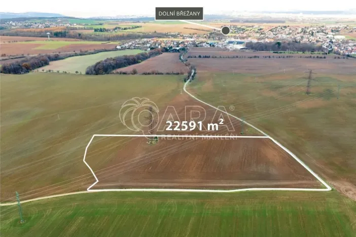 Prodej pole, Dolní Břežany, 22591 m2