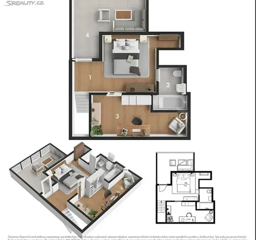 Prodej bytu 3+kk, Praha - Vršovice, Ruská, 84 m2