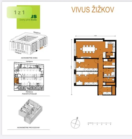 Prodej kanceláře, Praha - Žižkov, Lukášova, 101 m2