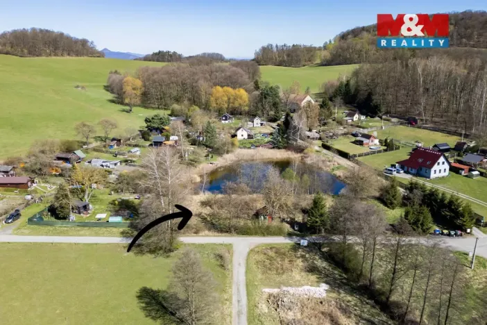 Prodej zahrady, Provodín, 515 m2