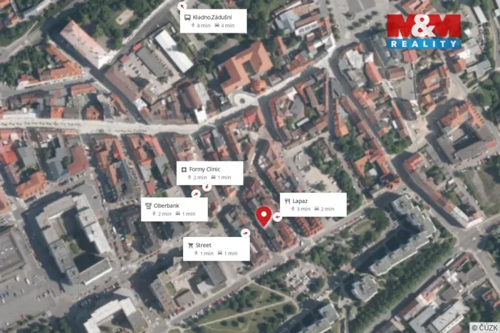 Pronájem kanceláře, Kladno, Suchardova, 20 m2