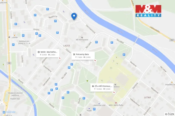 Prodej bytu 3+1, Olomouc - Lazce, Herrmannova, 70 m2