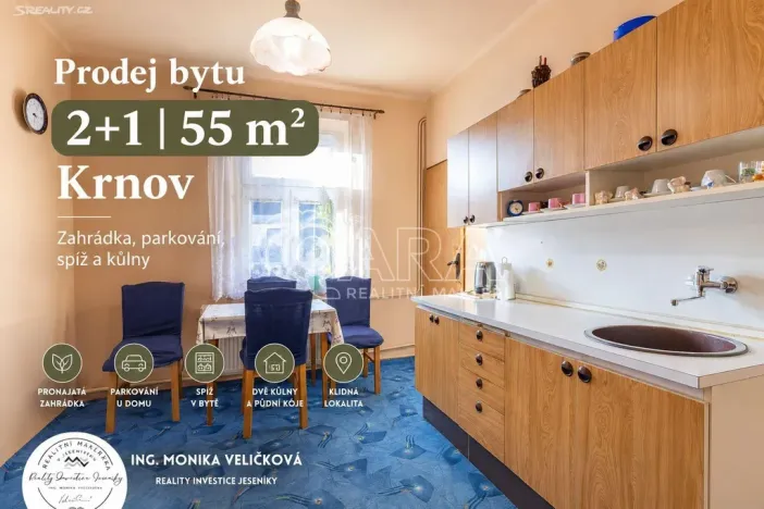 Prodej bytu 2+1, Krnov - Pod Cvilínem, Chářovská, 55 m2
