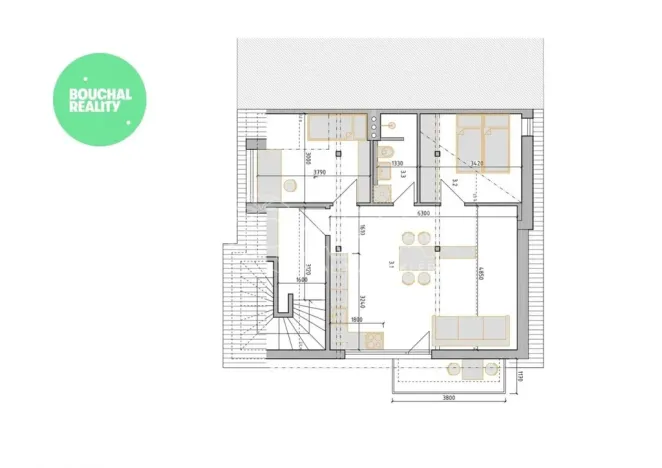 Prodej bytu 2+kk, Jindřichův Hradec - Jindřichův Hradec II, El. Krásnohorské, 20 m2