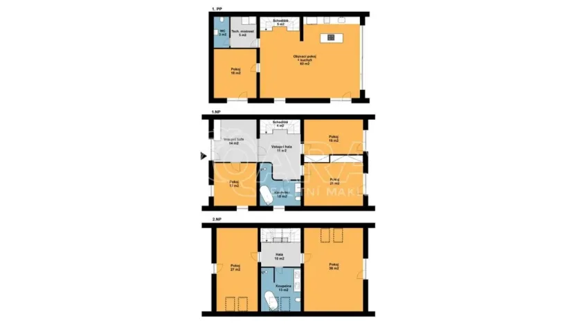 Prodej rodinného domu, Statenice, Nad Vinicí, 270 m2