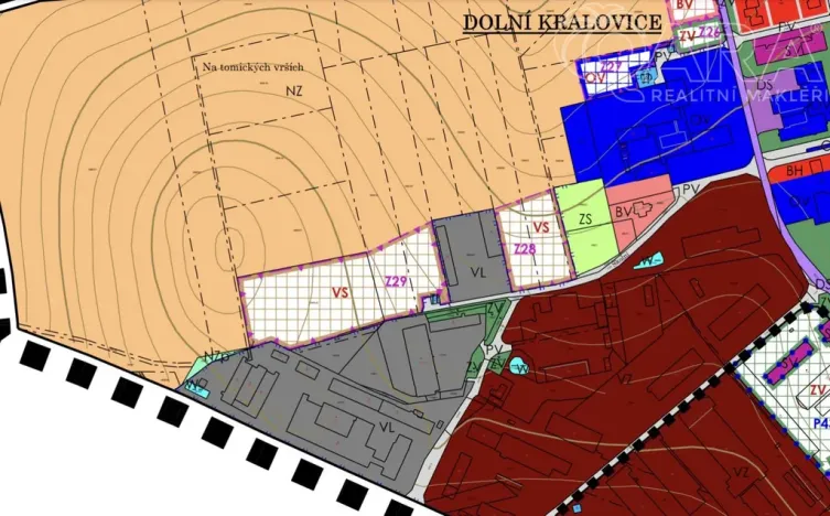 Prodej komerčního pozemku, Dolní Kralovice, 10347 m2