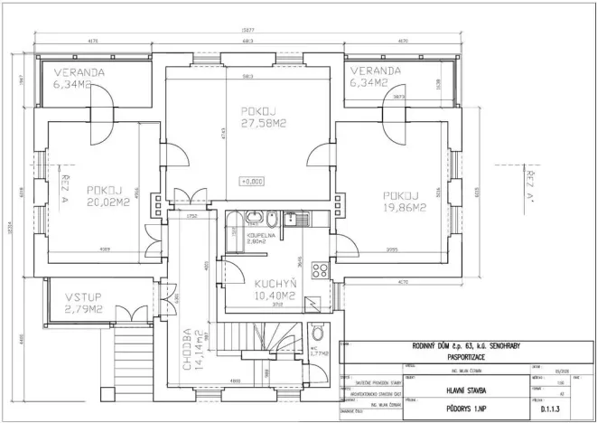 Prodej rodinného domu, Senohraby, Ve vilách, 330 m2