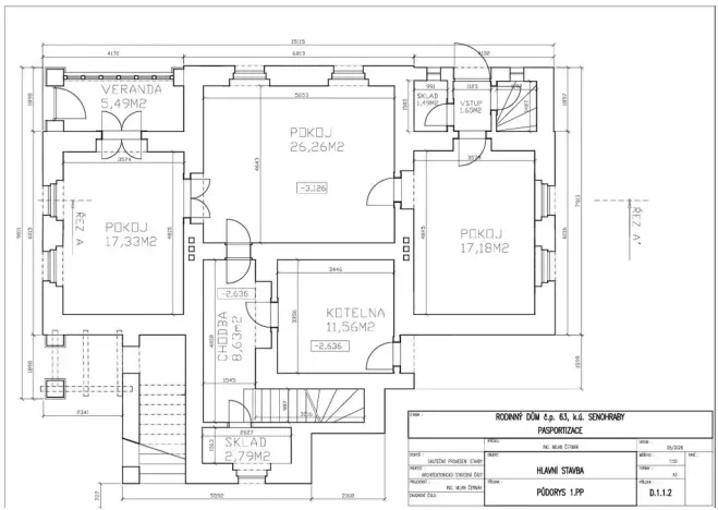 Prodej vily, Senohraby, Ve vilách, 330 m2