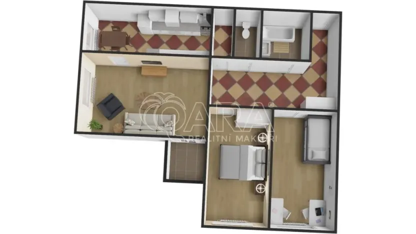 Pronájem bytu 3+1, Příbram - Příbram III, Milínská, 85 m2