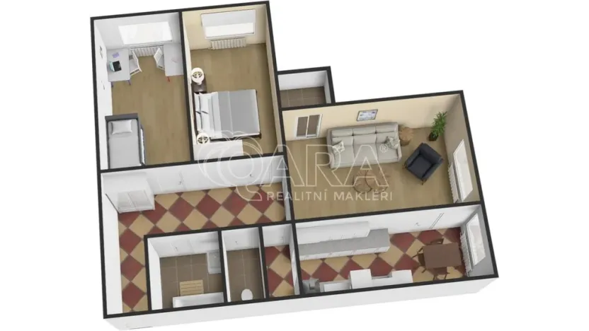 Pronájem bytu 3+1, Příbram - Příbram III, Milínská, 85 m2