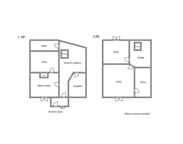 Prodej rodinného domu, Vražkov, 88 m2