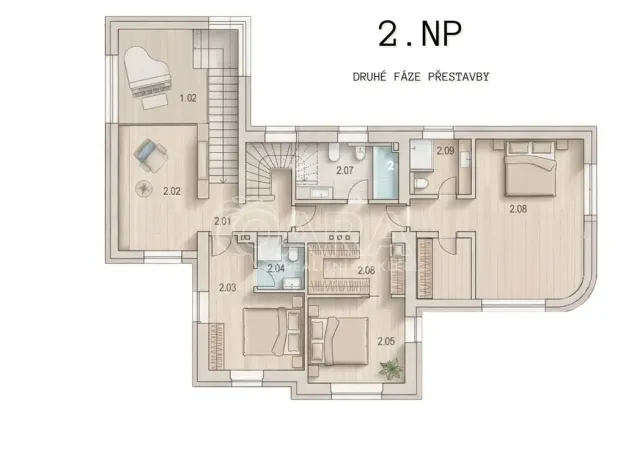 Prodej vily, Praha - Velká Chuchle, Starolázeňská, 274 m2