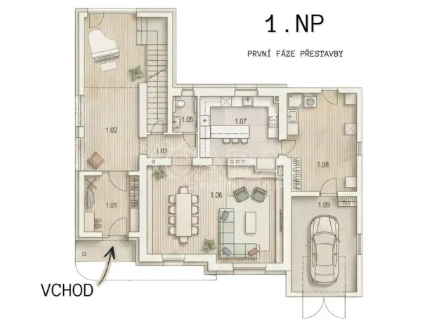 Prodej vily, Praha - Velká Chuchle, Starolázeňská, 274 m2