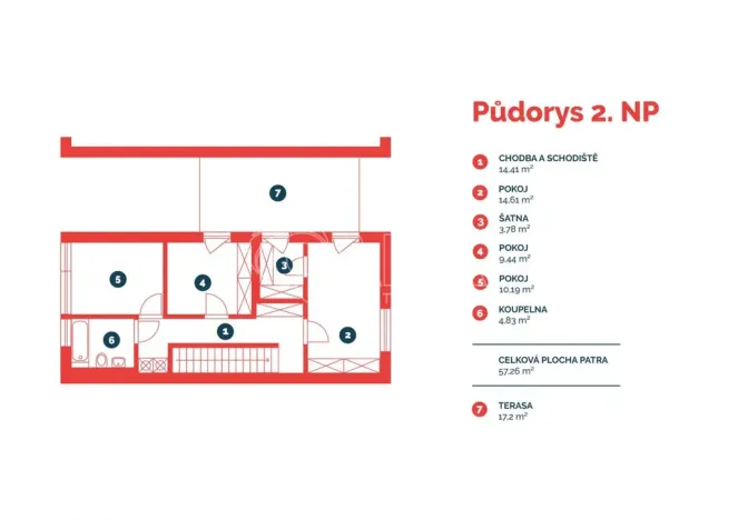 Prodej rodinného domu, Praha - Čakovice, Kurta Hubera, 136 m2