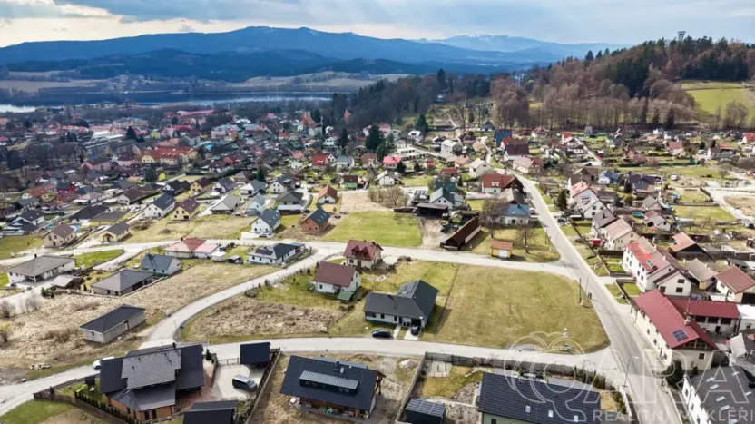 Prodej pozemku pro bydlení, Horní Planá, 1000 m2