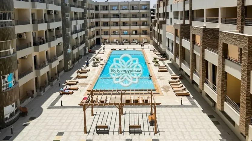 Prodej bytu 1+kk, Hurgáda,Egypt, 49 m2