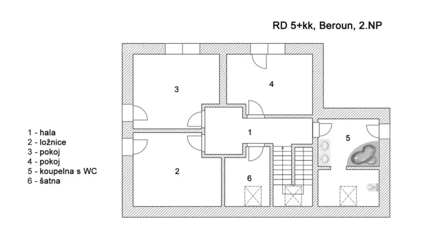 Prodej rodinného domu, Beroun - Beroun-Město, Vinařská, 215 m2