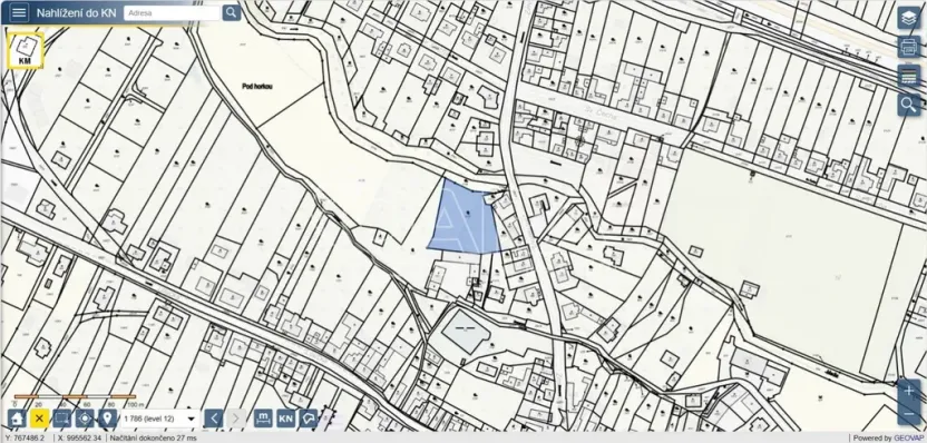 Prodej komerčního pozemku, Třebenice, Zimmerova, 2527 m2