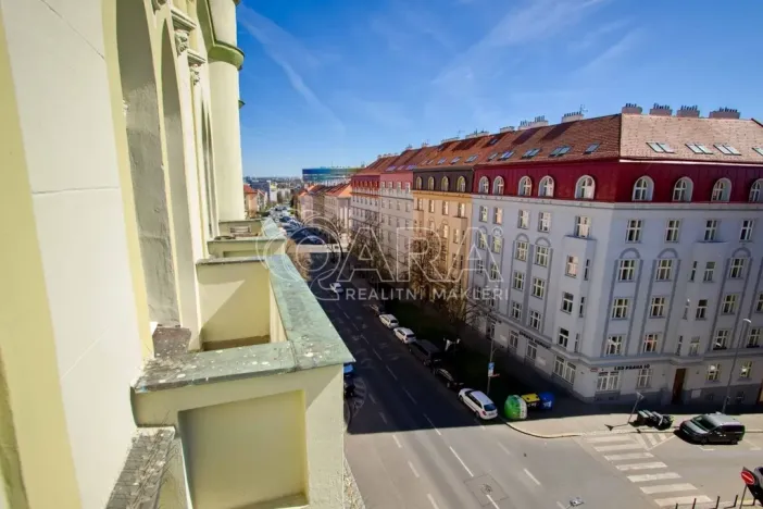 Pronájem bytu 2+kk, Praha - Vršovice, Slovinská, 44 m2