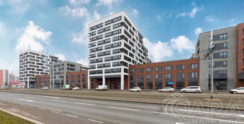 Pronájem bytu 1+kk, Praha - Hloubětín, Poděbradská, 32 m2