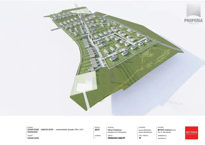 Prodej pozemku pro bydlení, Častolovice, 1053 m2