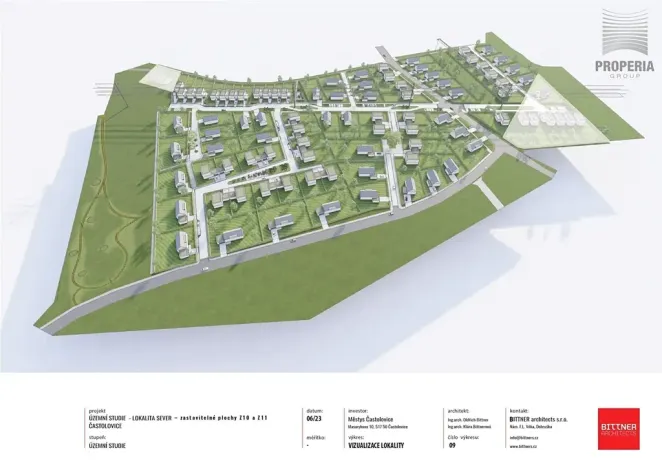 Prodej pozemku pro bydlení, Častolovice, 1053 m2