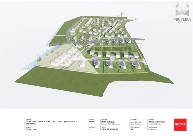 Prodej pozemku pro bydlení, Častolovice, 1053 m2