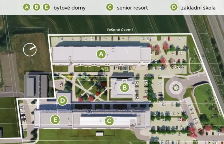 Prodej bytu 2+kk, Hůry, Pod Strání, 47 m2