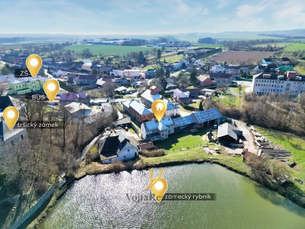 Prodej výrobních prostor, Tršice, 1544 m2