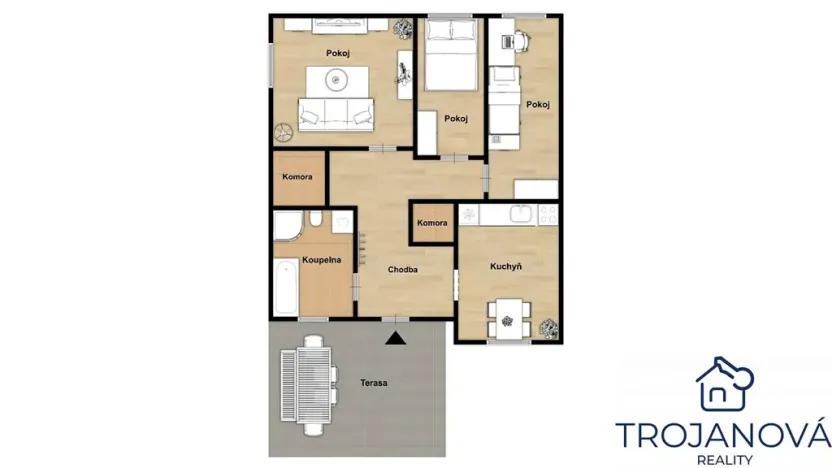 Prodej rodinného domu, Zdislavice, 80 m2