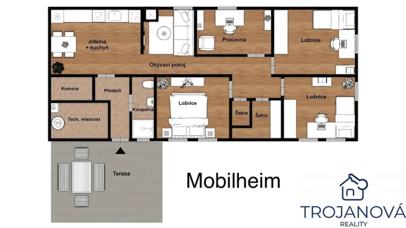 Prodej rodinného domu, Zdislavice, 80 m2