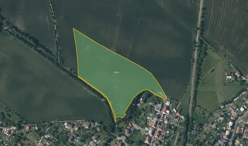 Prodej pole, Lhotka nad Labem, 9589 m2