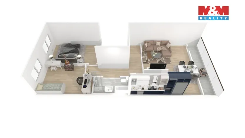 Prodej bytu 3+kk, Praha - Bohnice, Štětínská, 65 m2