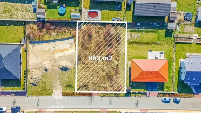 Prodej pozemku pro bydlení, Mělník, Včelařská, 863 m2