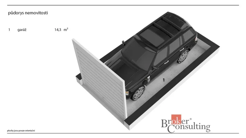 Prodej bytu 3+kk, Černošice, Zdeňka Lhoty, 74 m2