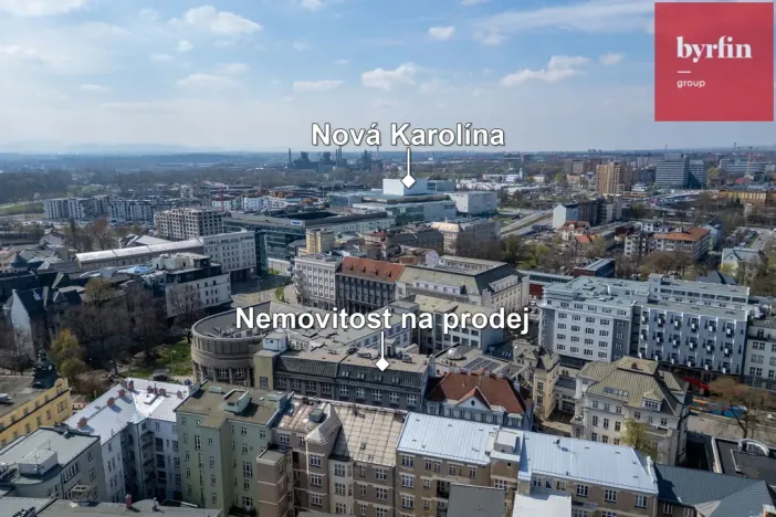 Prodej atypického bytu, Ostrava, Tyršova, 115 m2