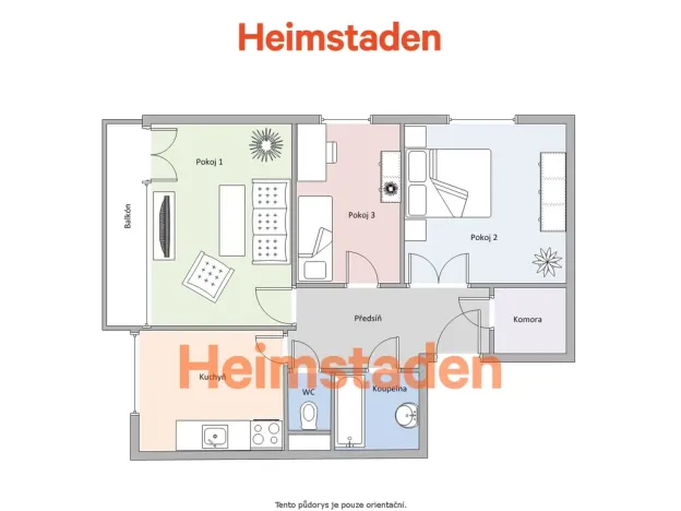 Pronájem bytu 3+1, Karviná - Nové Město, Závodní, 70 m2