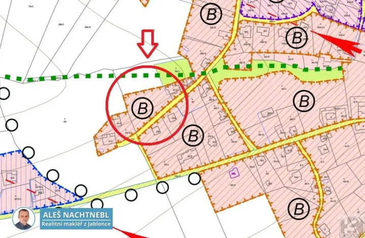 Prodej pozemku, Maršovice, 1125 m2