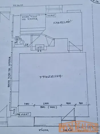 Pronájem obchodního prostoru, Uherský Brod, Moravská, 33 m2